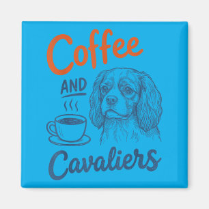 Imã Dono de Cachorro Cavalier King Charles Spaniel e C