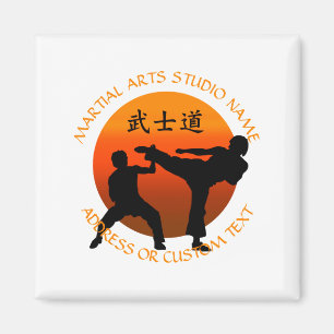 Imã Dono de Estúdio de Artes Marciais Karatê Taekwondo