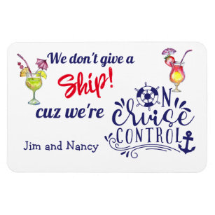 Ímã Don't Give A Ship Stateroom Door Magnet