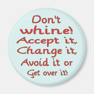 Imã DontWhine_red_round