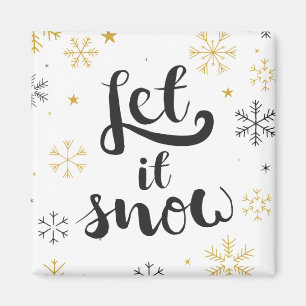 Imã Doodes com Floco de Neve