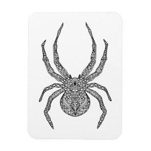 Ímã Doodle da aranha