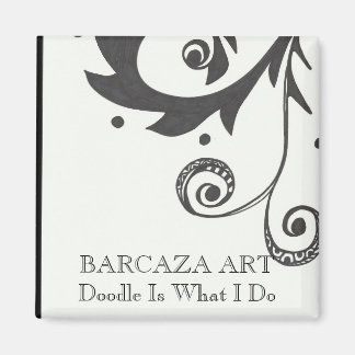 Imã Doodle É O Que Eu Faço Magnet