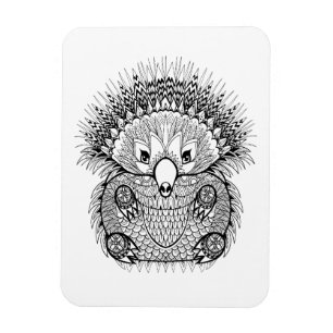 Ímã Doodle tirado mão do Echidna