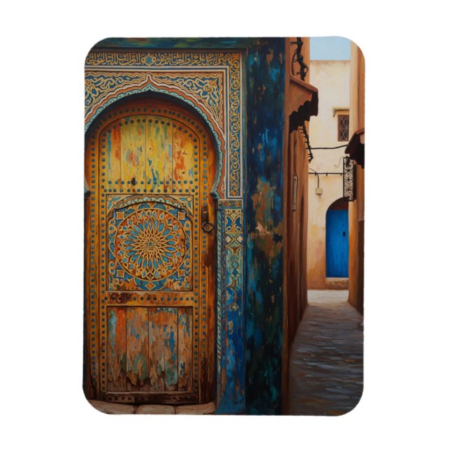 Ímã Door in Fez Morocco Travel (Vertical)