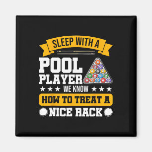 Imã Dormir Com Um Jogador De Piscina - Jogador De Pisc
