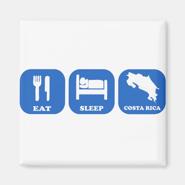 Imã Dormir na Costa Rica (Frente)
