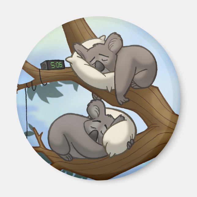 Imã Dormir no Magnet Koala (Frente)