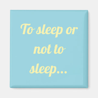 Imã Dormir ou não dormir ímã simples