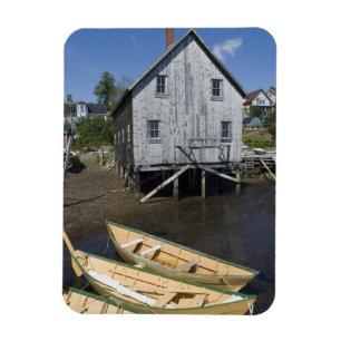 Ímã Dory builder,Lunenburg, Nova Escócia, Canadá