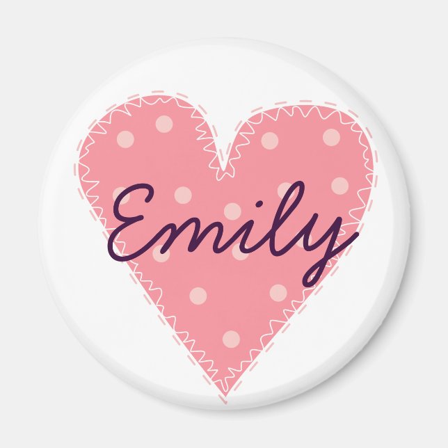 Imã Dotty Heart (Frente)