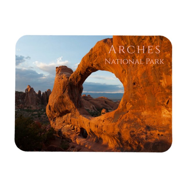Ímã Double O Arch, Arches National Park, Utah (Horizontal)