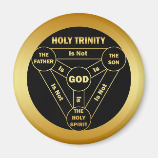 IMÃ DOURADA CAMADA DE TRINIDADE HOLY