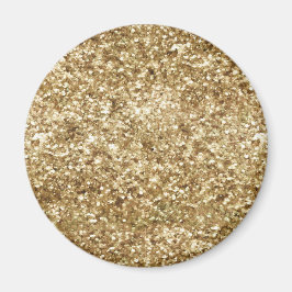 Imã Dourada Glitter Confetti