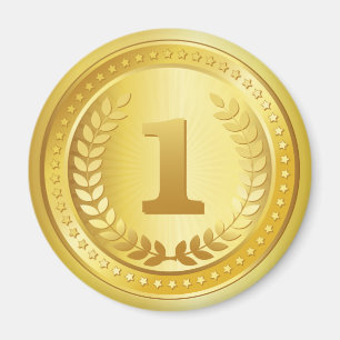 Imã Dourada medalha 1445444544444444444544544444444444