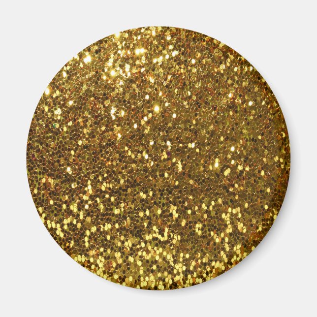 Imã Dourado brilho (Frente)