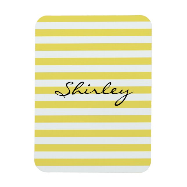 Ímã Dourado e branco pálido por Shirley Taylor (Vertical)