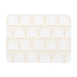 Ímã Dourado, elegante e simples padrão tradicional lu