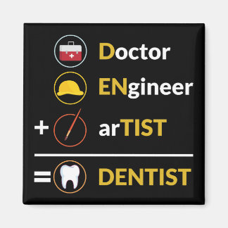 Imã Doutor + Engenheiro + Artista = Odontologia Dentis