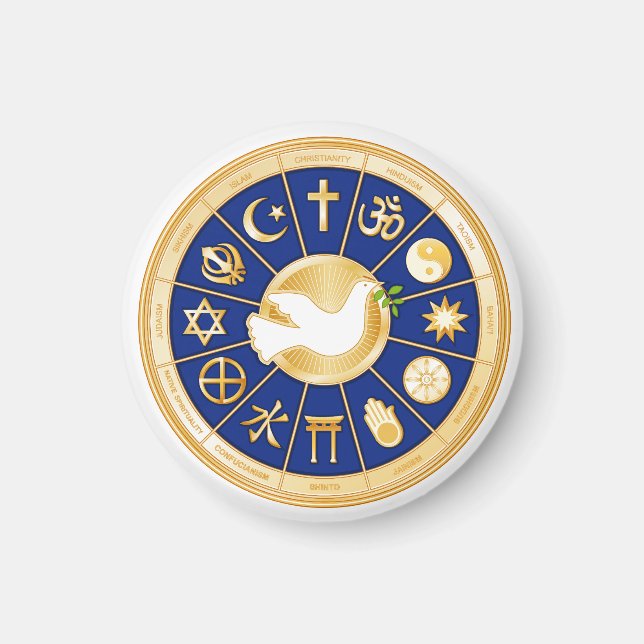 Imã Dove of Peace (Frente)