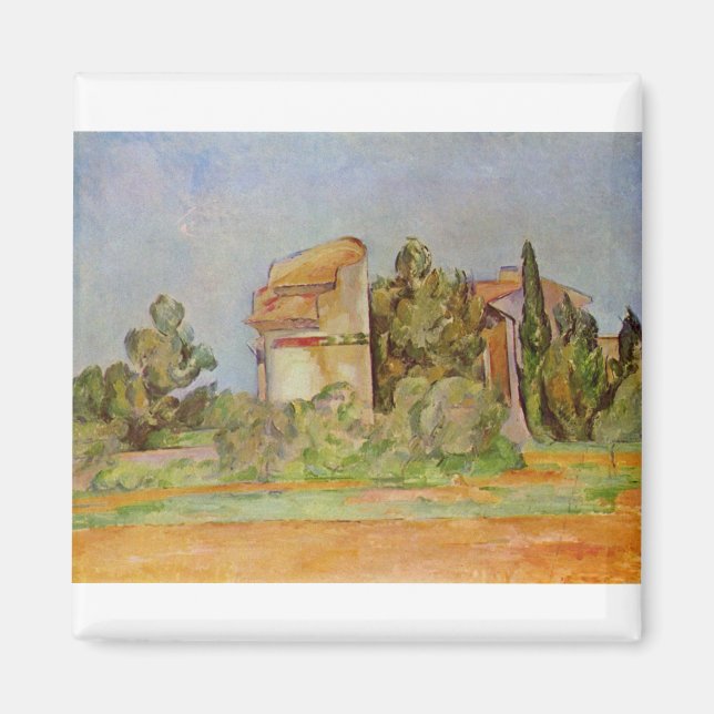 Imã Dovecote em Montbriant - Paul Cezanne - c1888 (Frente)