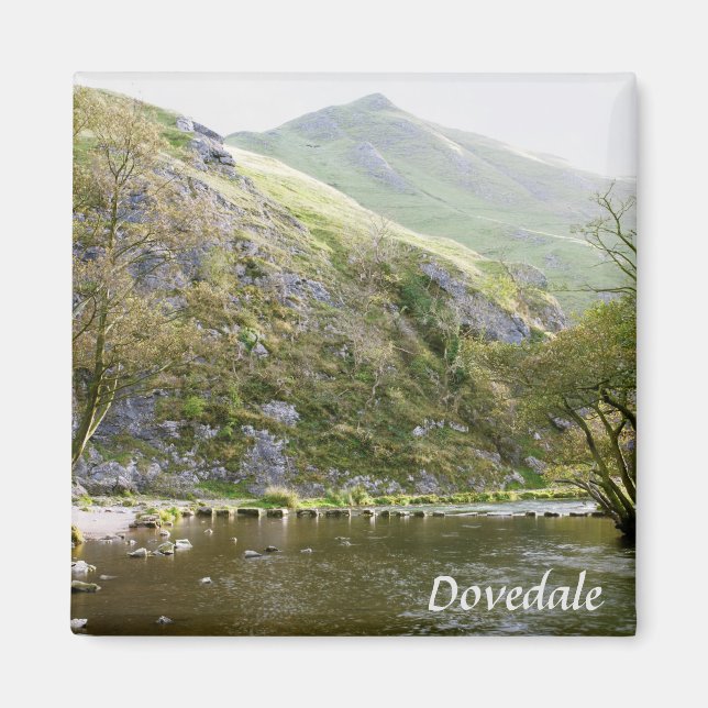 Imã Dovedale Derbyshire, fotografia do Peak District s (Frente)