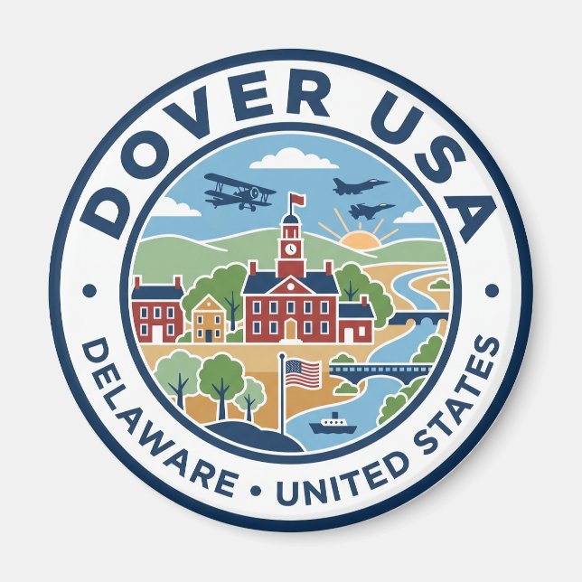 Imã Dover, Delaware, EUA Delaware (Frente)
