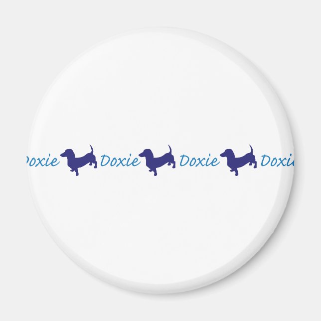 Imã Doxie/Dachshund (Frente)