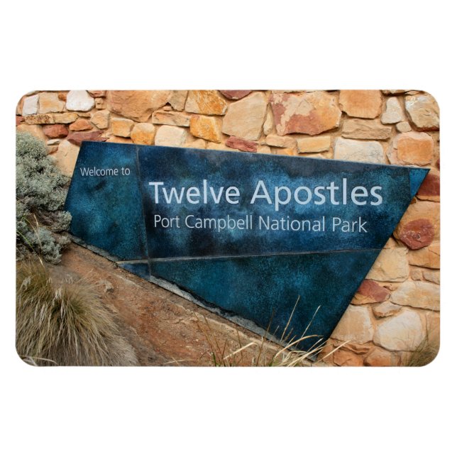 Ímã Doze Apóstolos, Excelente Ocean Road, Austrália (Horizontal)