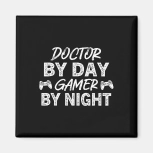 Imã Dr By Day Gamer Por Noite - Jogo De Vídeo Noturno