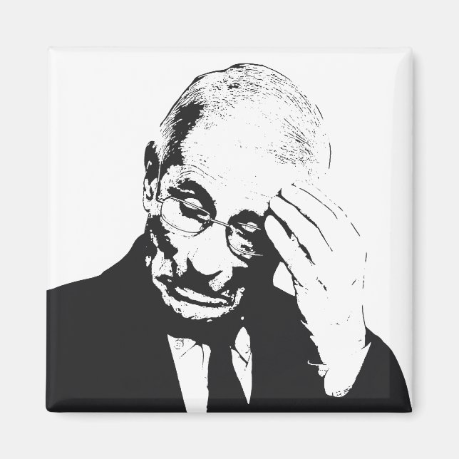 Imã Dr. Fauci Facepalm (Frente)