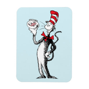 Ímã Dr. Seuss Gato no Chapéu & Krinklebine