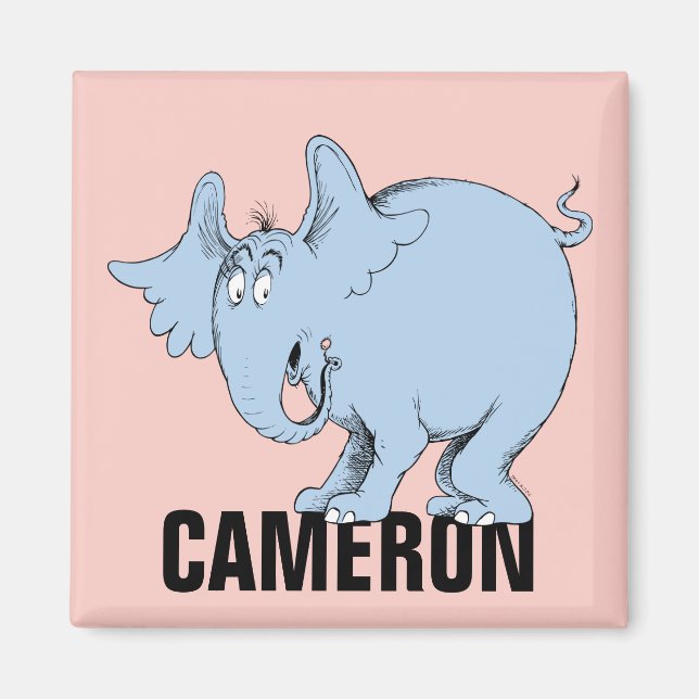 Imã Dr. Seuss | Horton Ouviu Quem (Frente)