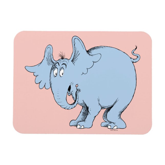 Ímã Dr. Seuss | Horton Ouviu Quem (Horizontal)