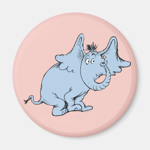 Imã Dr. Seuss Horton Visão Lateral