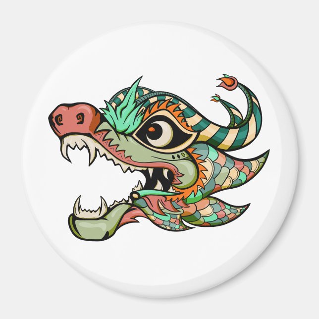 Imã dragão (Frente)
