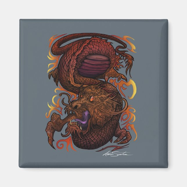 Imã Dragão (Frente)