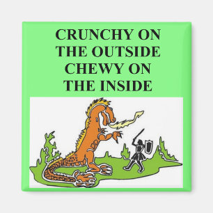 Imã dragão crocante da fantasia