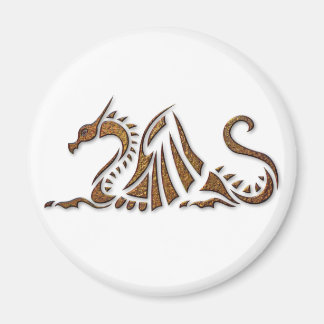 Imã Dragão de Ferrugem Hammered