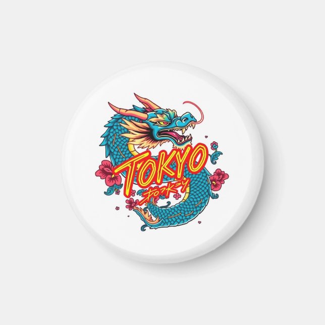 Imã Dragão de Tóquio (Frente)