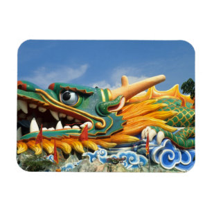 Ímã Dragão Famoso no Haw Par Villa em Singapura Ásia