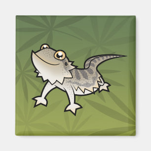 Imã Dragão farpado dos desenhos animados/dragão de