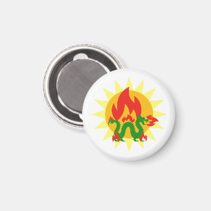 Imã Dragão Flaming