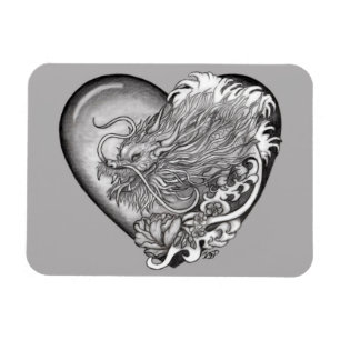 Ímã Dragão Heart