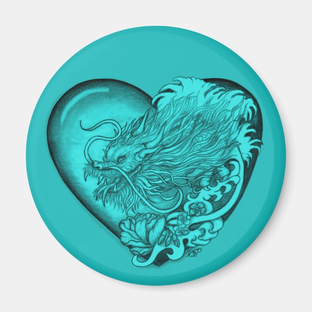 Imã Dragão Heart (Frente)