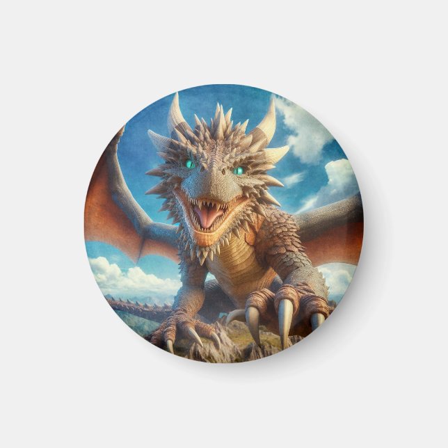 Imã Dragão-Montanha (Frente)