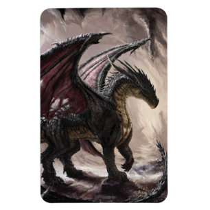 Ímã Dragão Na Caverna