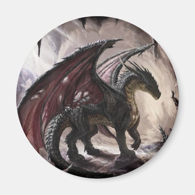 Imã Dragão na Caverna (Frente)