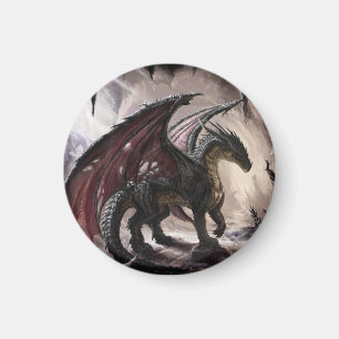 Imã Dragão Na Caverna