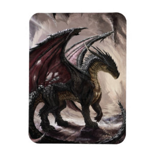 Ímã Dragão Na Caverna